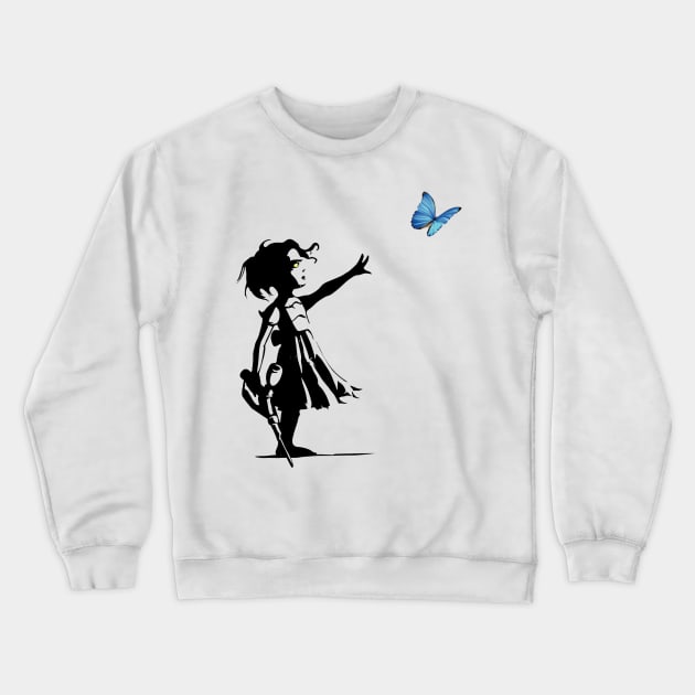 🦋 Banksy's Bioshock 🦋 Crewneck Sweatshirt by INLE Designs